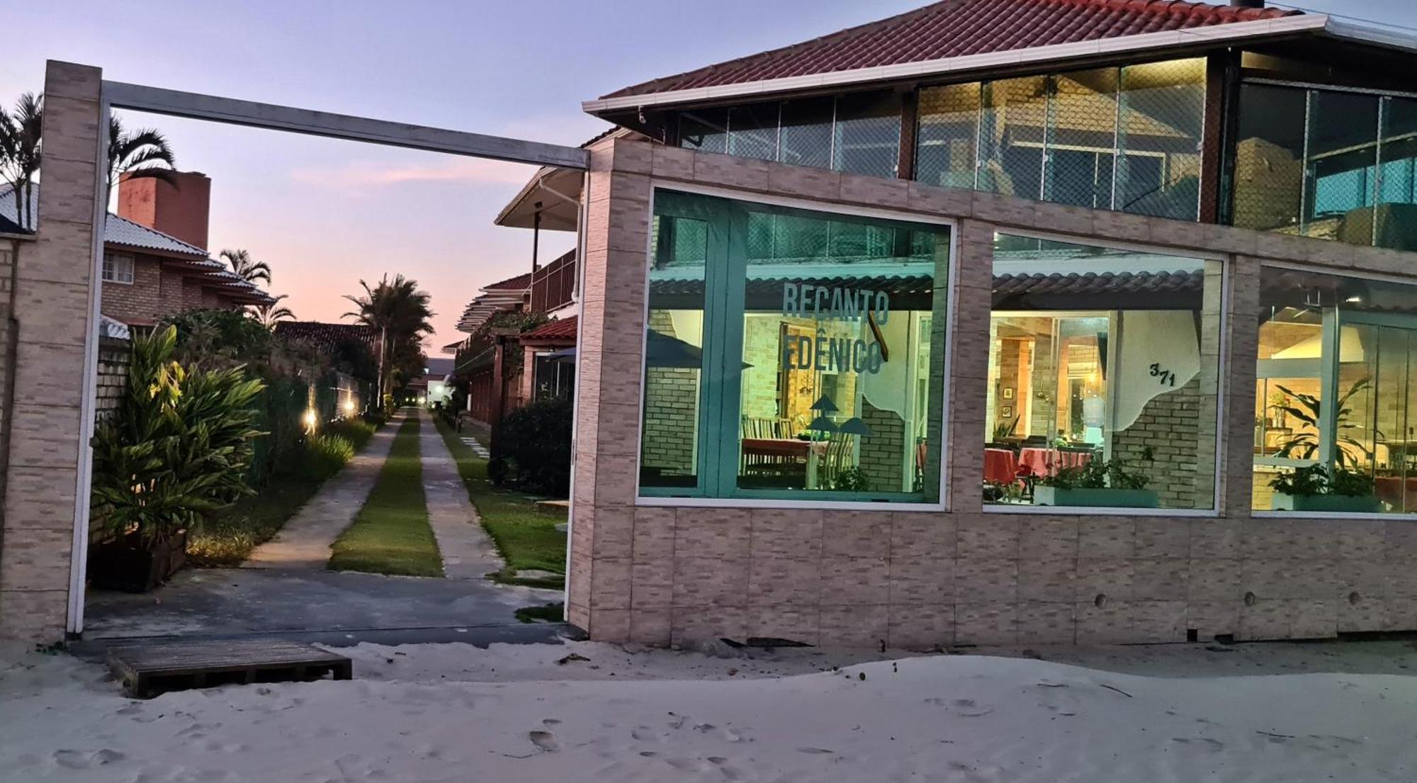 Pousada Recanto Edenico - A Beira Mar Da Praia Ponta Do Papagaio, Palhoca Sc Εξωτερικό φωτογραφία