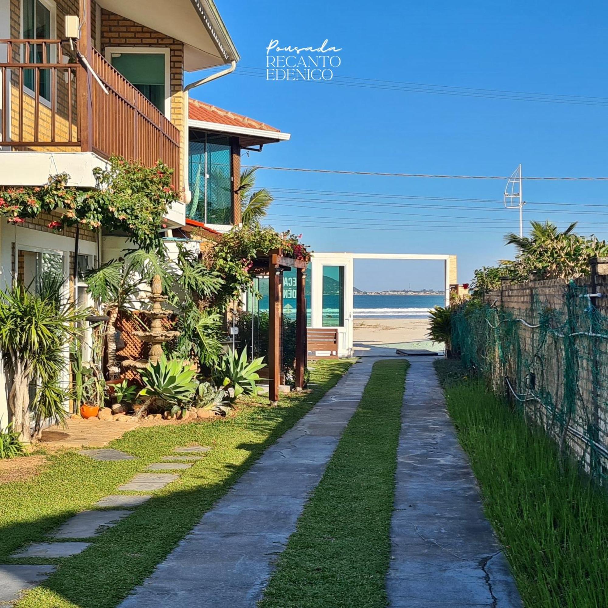 Pousada Recanto Edenico - A Beira Mar Da Praia Ponta Do Papagaio, Palhoca Sc Εξωτερικό φωτογραφία