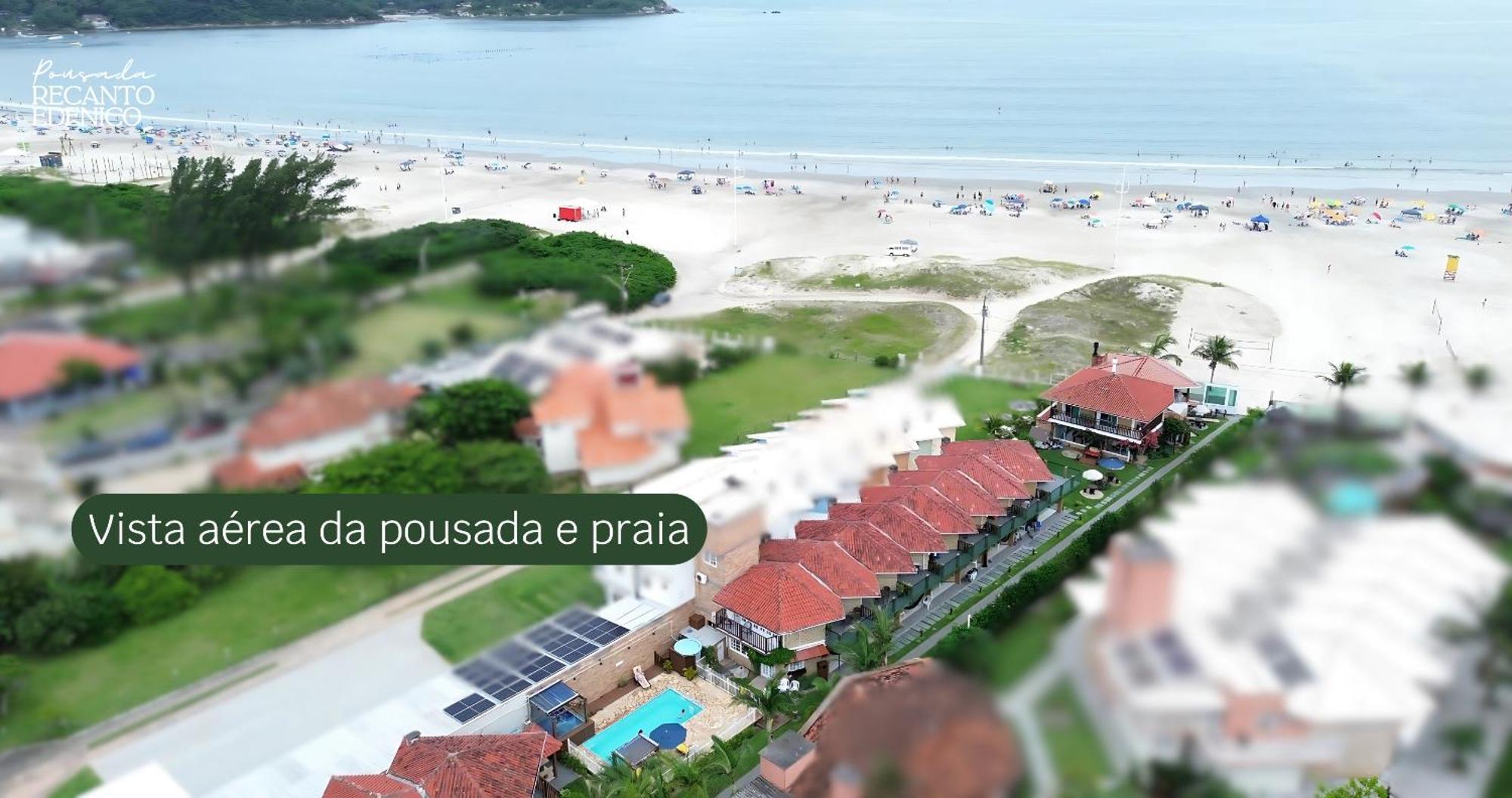 Pousada Recanto Edenico - A Beira Mar Da Praia Ponta Do Papagaio, Palhoca Sc Εξωτερικό φωτογραφία