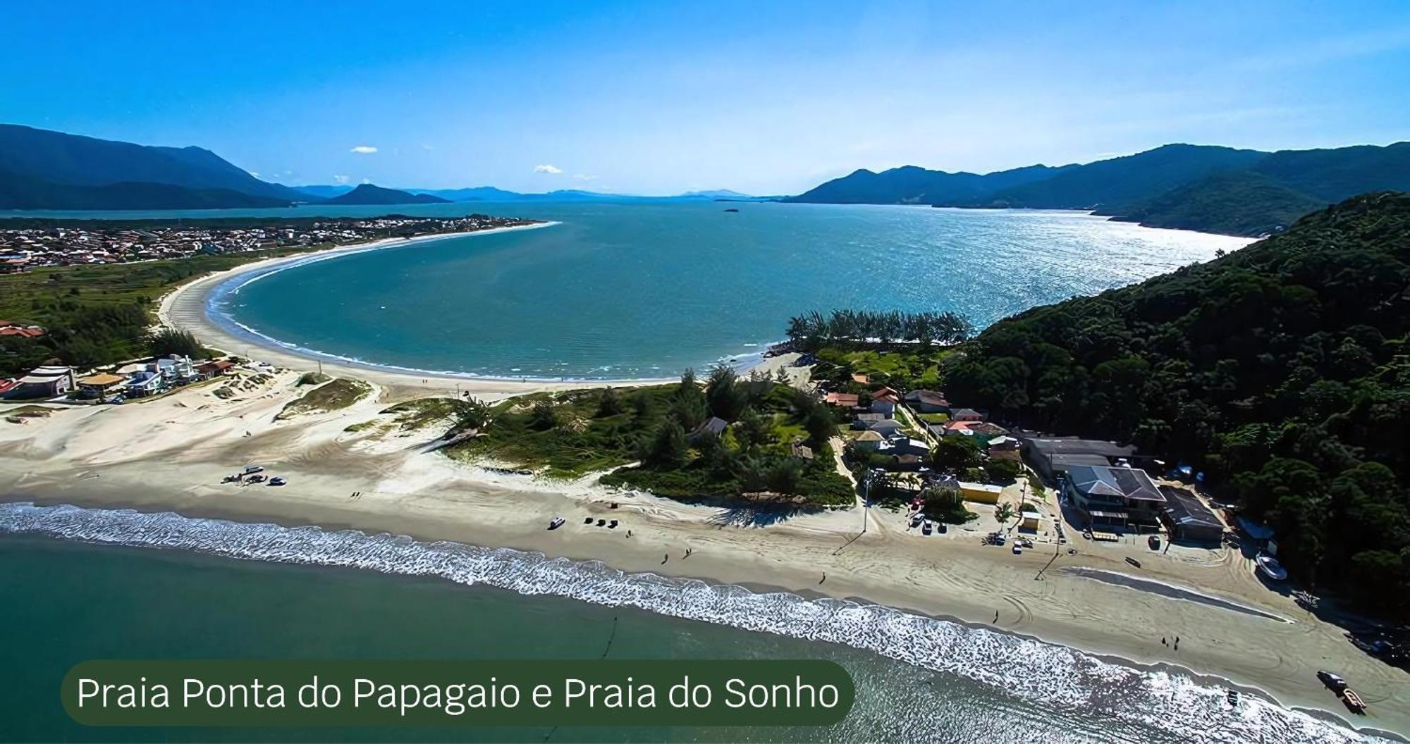 Pousada Recanto Edenico - A Beira Mar Da Praia Ponta Do Papagaio, Palhoca Sc Εξωτερικό φωτογραφία